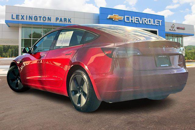 used 2021 Tesla Model 3 car, priced at $22,800