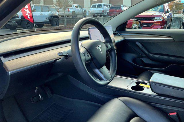 used 2021 Tesla Model 3 car, priced at $22,800