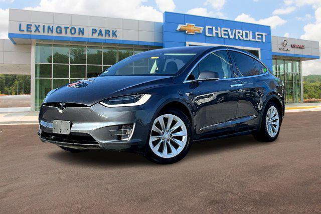 used 2018 Tesla Model X car, priced at $28,500