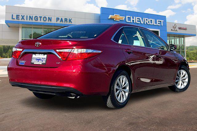 used 2015 Toyota Camry car, priced at $18,000