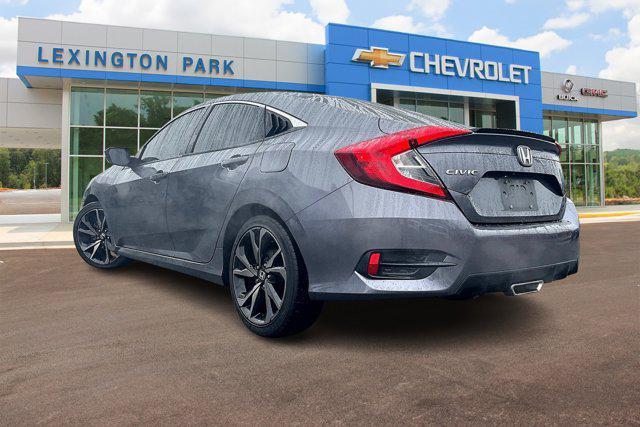 used 2021 Honda Civic car, priced at $19,500