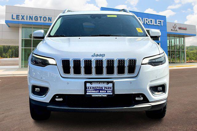 used 2021 Jeep Cherokee car, priced at $22,000