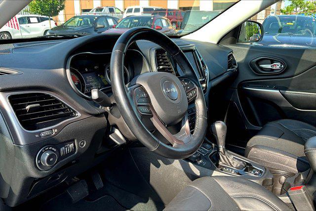 used 2021 Jeep Cherokee car, priced at $22,000