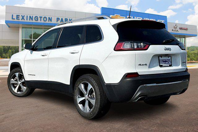 used 2021 Jeep Cherokee car, priced at $22,000