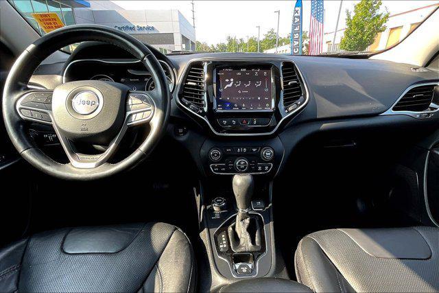 used 2021 Jeep Cherokee car, priced at $22,000