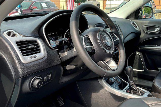used 2021 Jeep Compass car, priced at $18,800