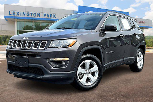 used 2021 Jeep Compass car, priced at $18,800