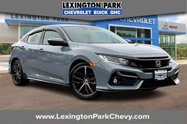 used 2021 Honda Civic car, priced at $25,000