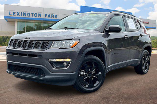 used 2021 Jeep Compass car, priced at $17,500