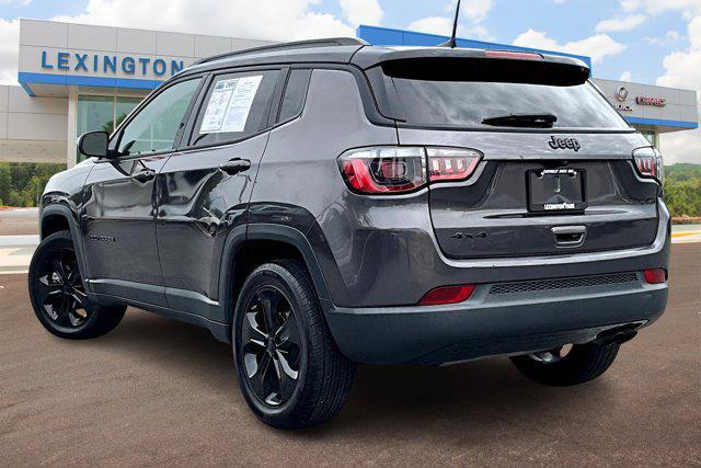 used 2021 Jeep Compass car, priced at $17,500