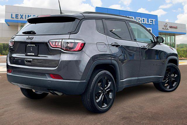 used 2021 Jeep Compass car, priced at $17,500