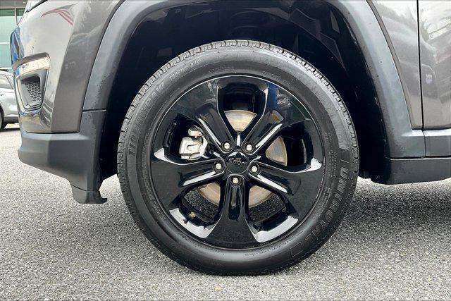 used 2021 Jeep Compass car, priced at $17,500