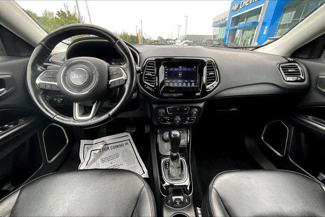 used 2021 Jeep Compass car, priced at $17,500