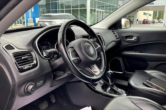 used 2021 Jeep Compass car, priced at $17,500