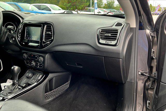 used 2021 Jeep Compass car, priced at $17,500