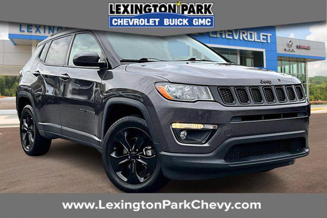 used 2021 Jeep Compass car, priced at $17,500