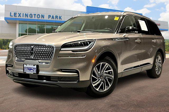 used 2021 Lincoln Aviator car, priced at $32,400