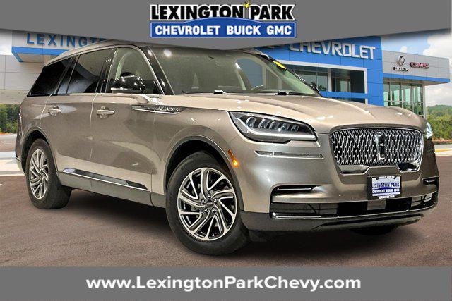 used 2021 Lincoln Aviator car, priced at $32,400