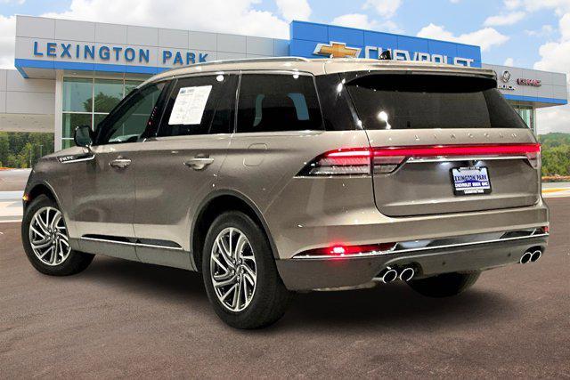 used 2021 Lincoln Aviator car, priced at $32,400