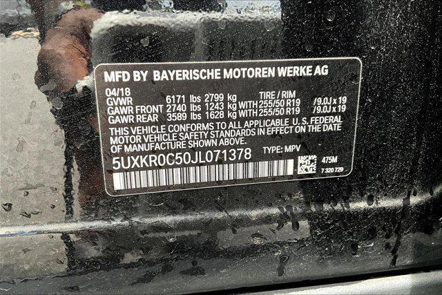 used 2018 BMW X5 car, priced at $24,000