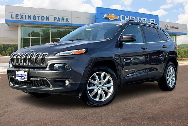 used 2015 Jeep Cherokee car, priced at $13,000