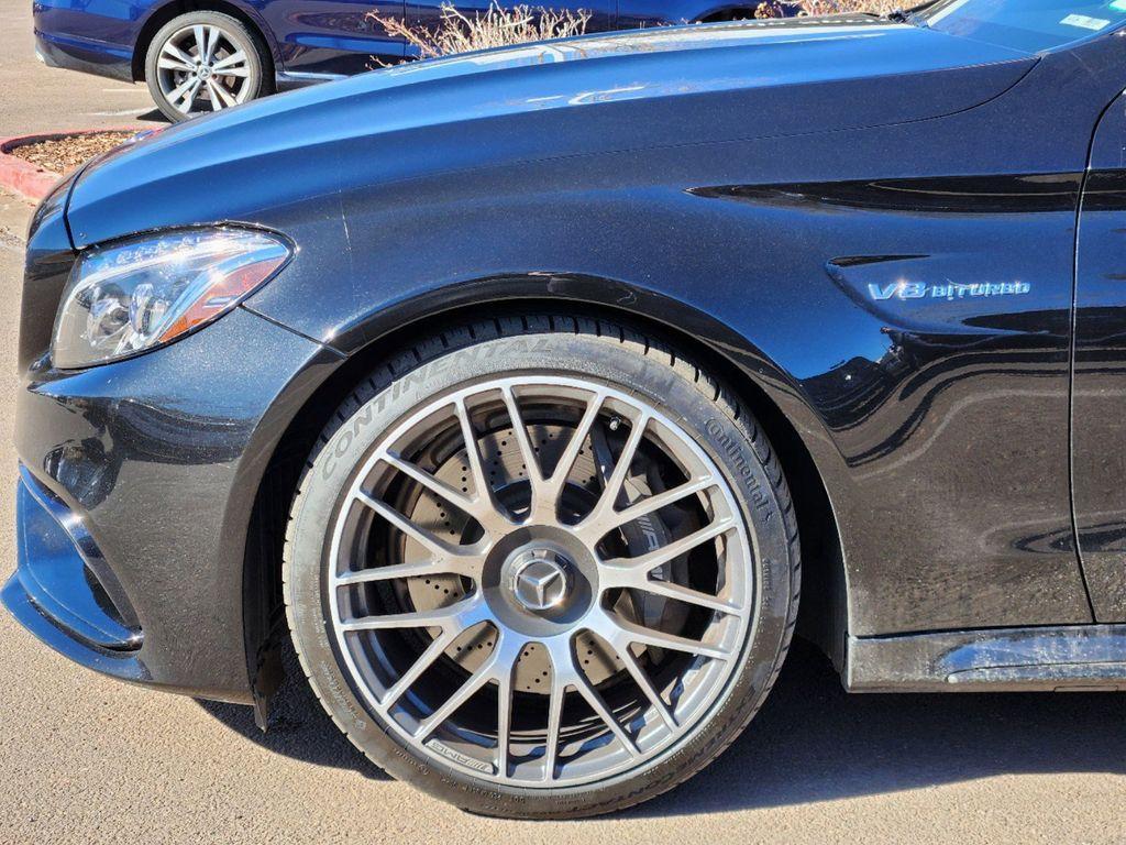 used 2017 Mercedes-Benz AMG C 63 car, priced at $46,987