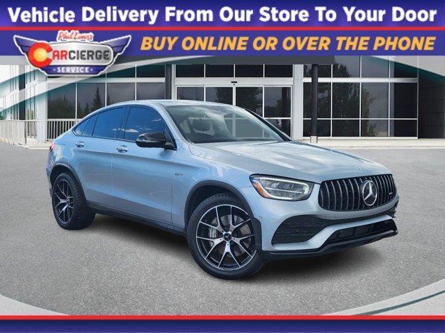 used 2021 Mercedes-Benz AMG GLC 43 car, priced at $42,987