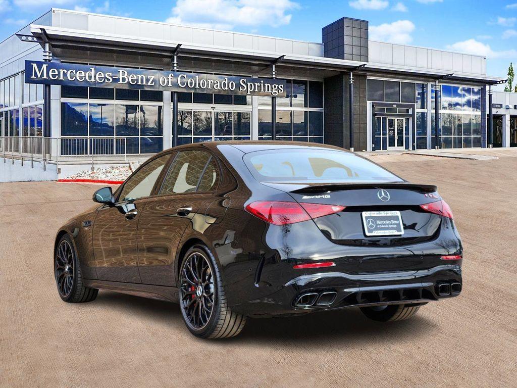 new 2025 Mercedes-Benz AMG C 63 car, priced at $103,055