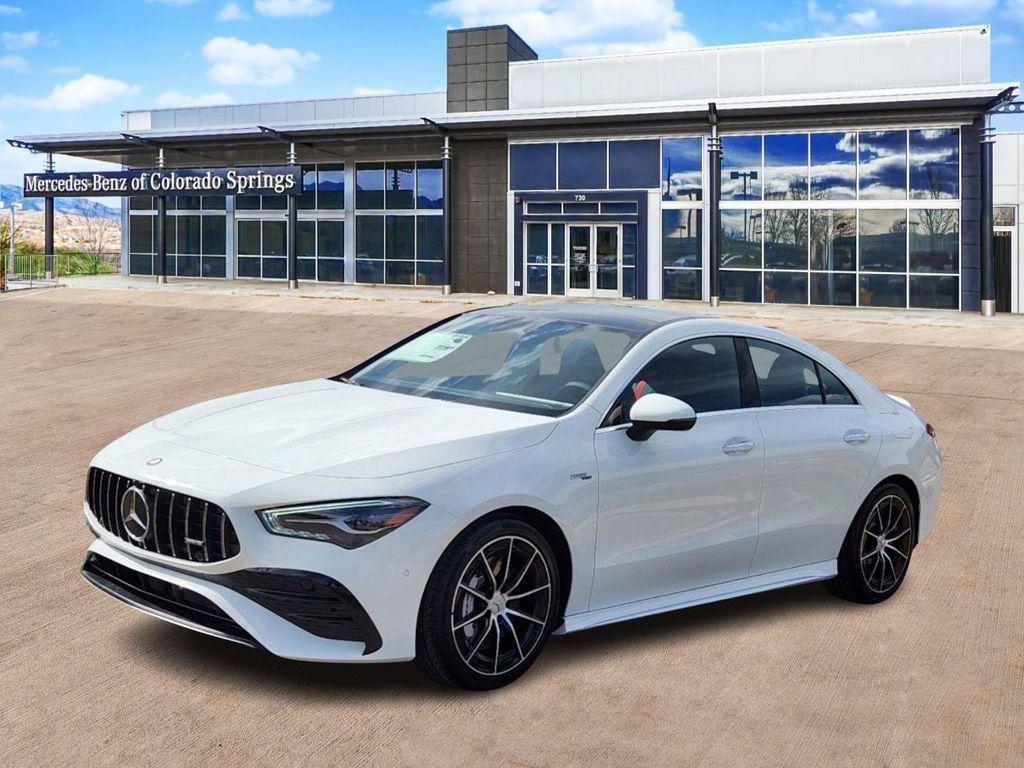 new 2025 Mercedes-Benz AMG CLA 35 car, priced at $51,900