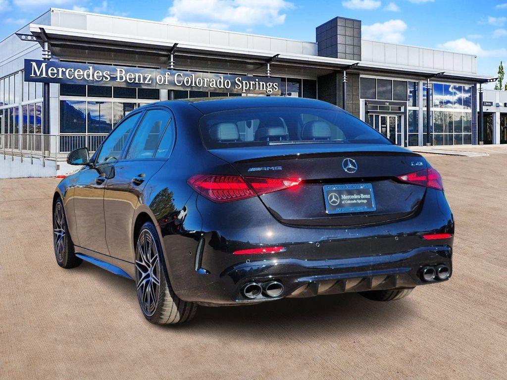 new 2025 Mercedes-Benz AMG C 43 car, priced at $77,575