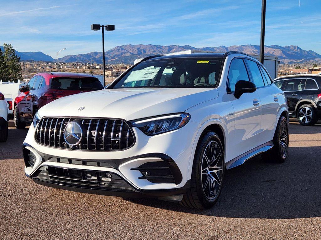 new 2025 Mercedes-Benz AMG GLC 43 car, priced at $70,980