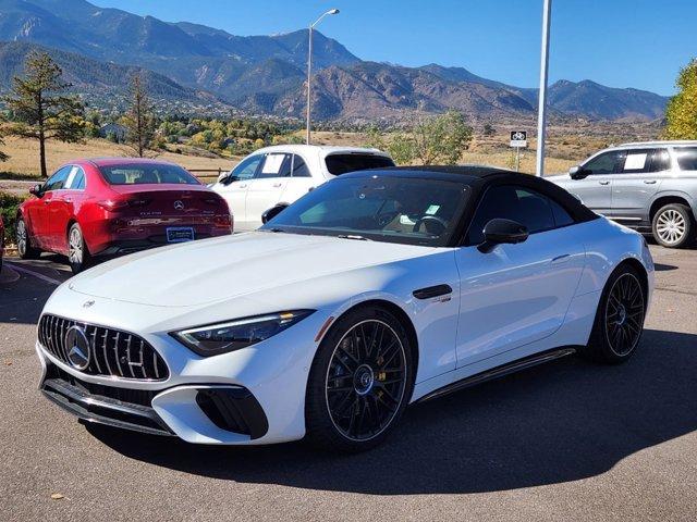 used 2022 Mercedes-Benz AMG SL 55 car, priced at $101,287