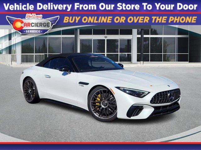 used 2022 Mercedes-Benz AMG SL 55 car, priced at $101,287