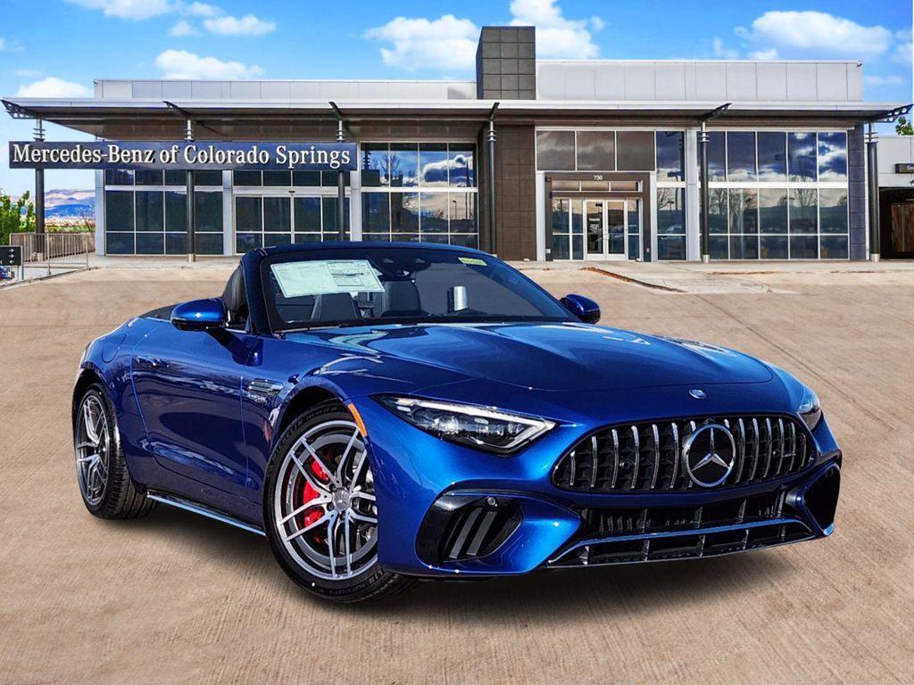 new 2025 Mercedes-Benz AMG SL 55 car, priced at $151,820