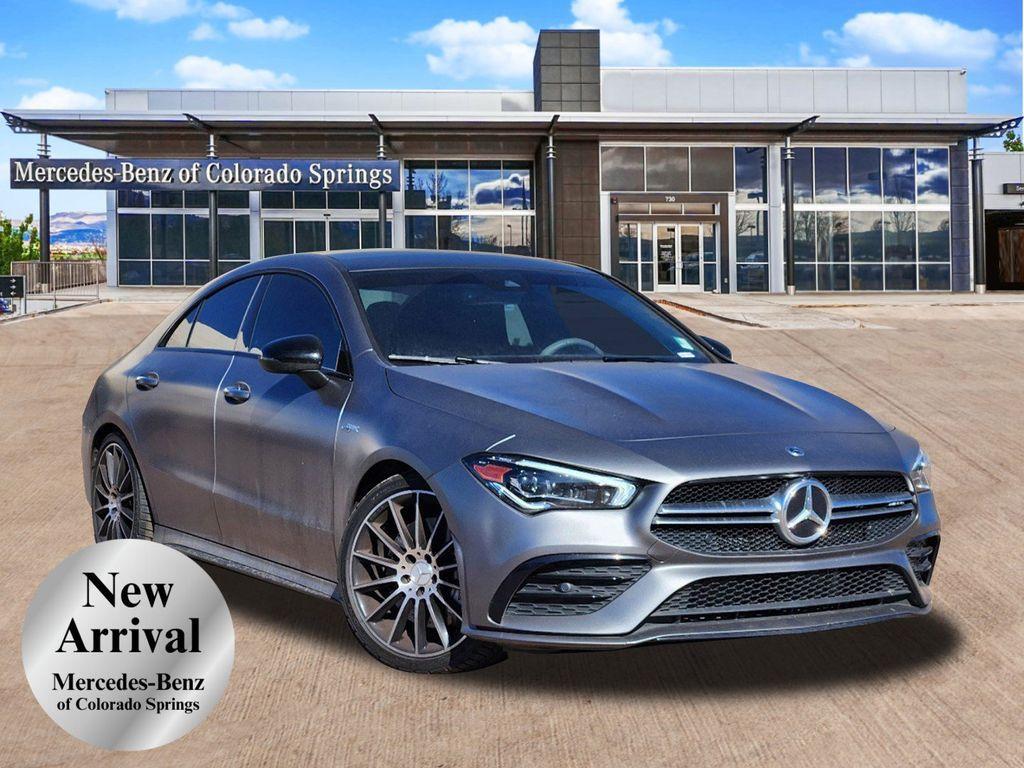 used 2021 Mercedes-Benz AMG CLA 35 car, priced at $38,287