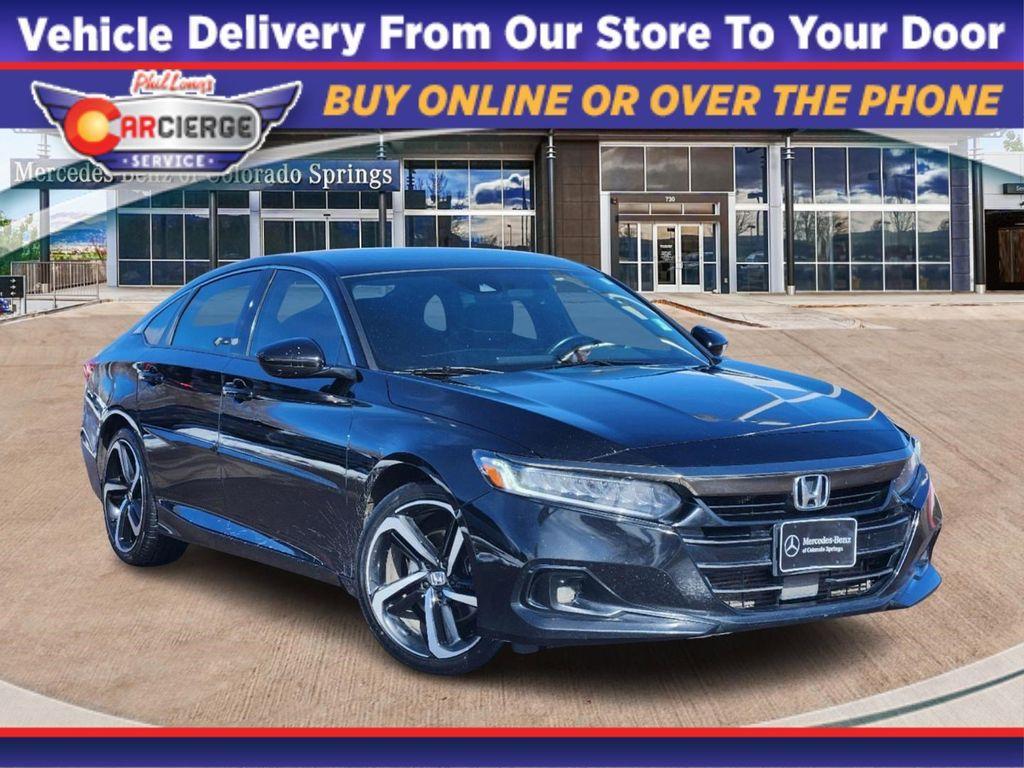 used 2022 Honda Accord car, priced at $27,987