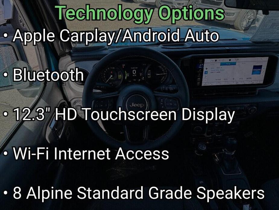 new 2024 Jeep Wrangler 4xe car, priced at $57,215