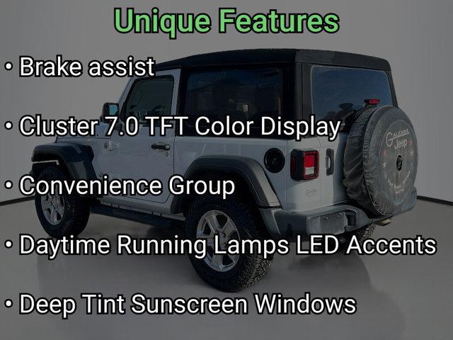 used 2021 Jeep Wrangler car, priced at $28,991