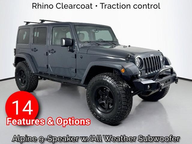 used 2017 Jeep Wrangler Unlimited car, priced at $29,991