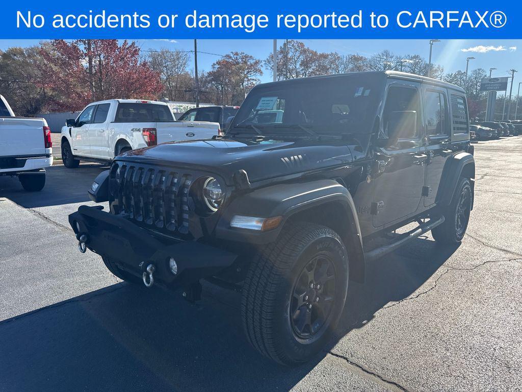 used 2021 Jeep Wrangler car, priced at $22,575