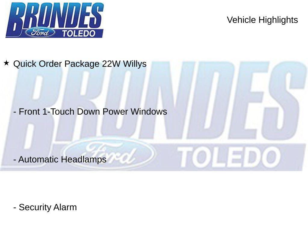 used 2021 Jeep Wrangler car, priced at $22,575