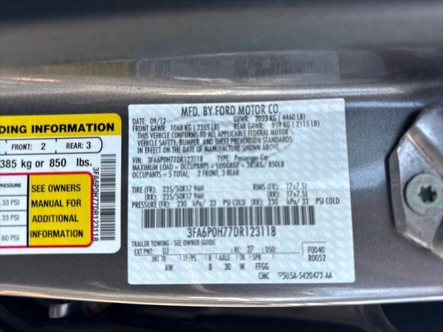 used 2013 Ford Fusion car, priced at $8,560