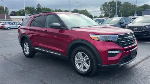 used 2021 Ford Explorer car, priced at $28,682