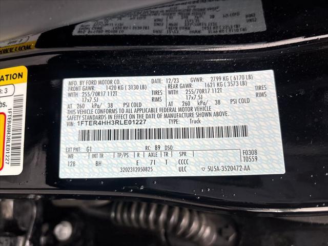 used 2024 Ford Ranger car, priced at $36,983
