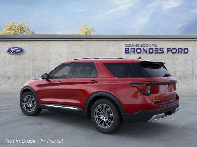 new 2025 Ford Explorer car, priced at $51,338