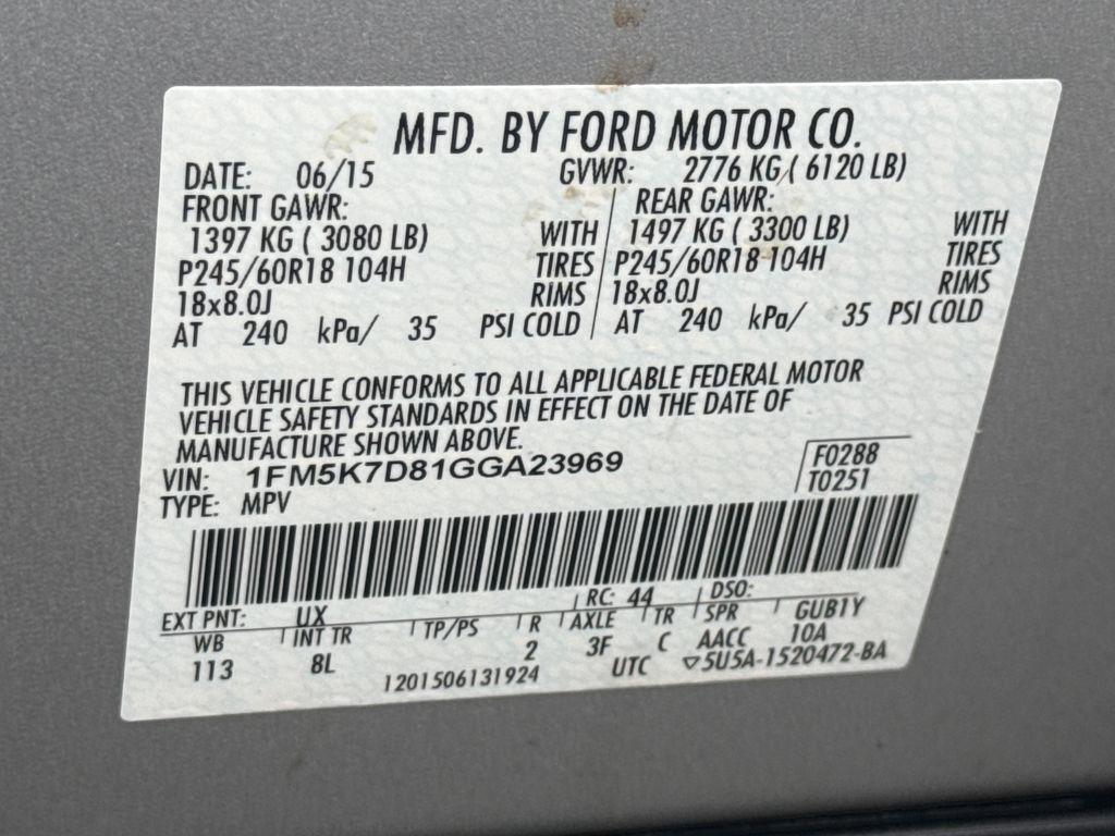 used 2016 Ford Explorer car, priced at $9,851