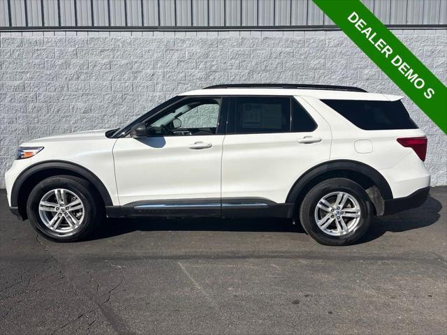 used 2022 Ford Explorer car, priced at $30,687