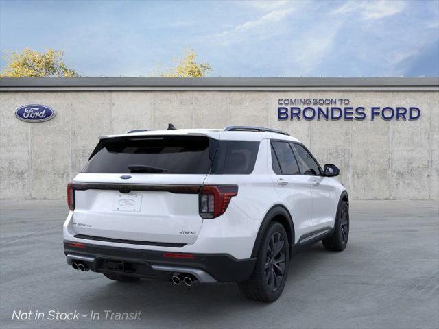 new 2025 Ford Explorer car, priced at $54,719