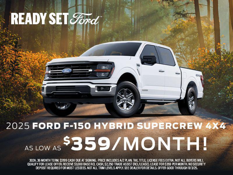 new 2025 Ford F-150 car, priced at $54,876