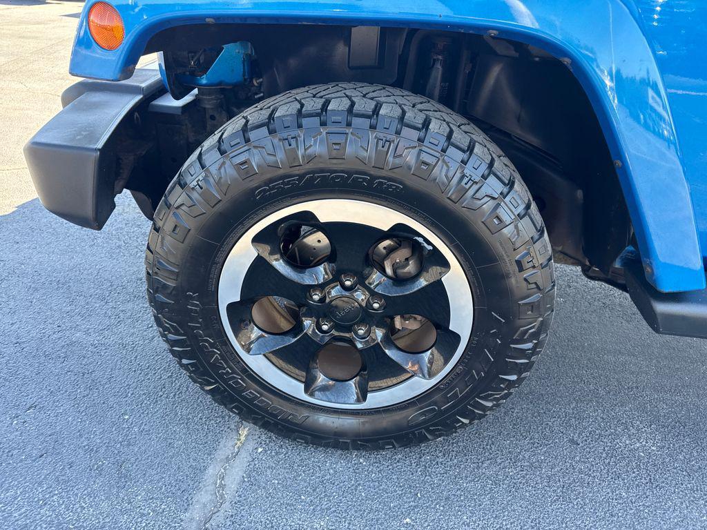 used 2014 Jeep Wrangler Unlimited car, priced at $15,480
